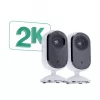 IP-Sicherheitskamera Arlo Essential 2K Indoor Security Camera 2er-Pack kabellos Innenbereich