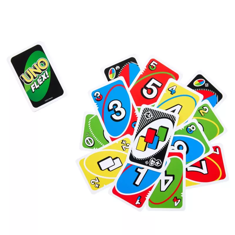 Kartenspiel MATTEL Games UNO Flex — Ablegespiel, Alter 7+