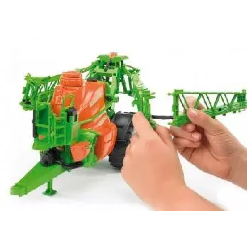 Bruder Amazone UX 5200 Anhängefeldspritze, Modell 1:16, Grün/Orange
