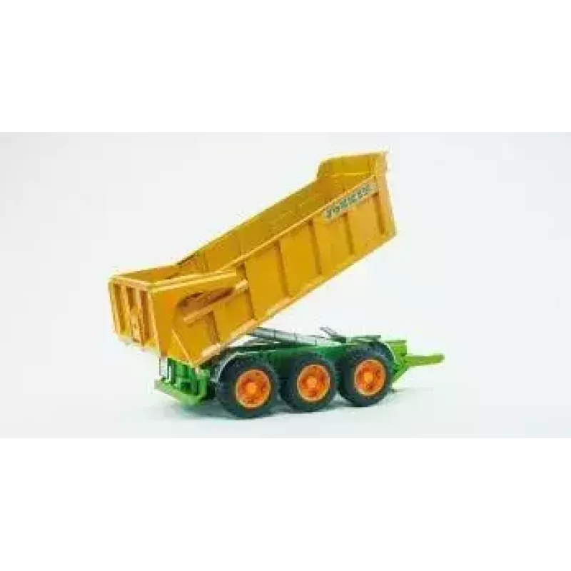 Bruder Joskin Wannenkippanhänger, 1:16, Grün/Gelb