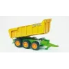 Bruder Joskin Wannenkippanhänger, 1:16, Grün/Gelb