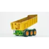 Bruder Joskin Wannenkippanhänger, 1:16, Grün/Gelb