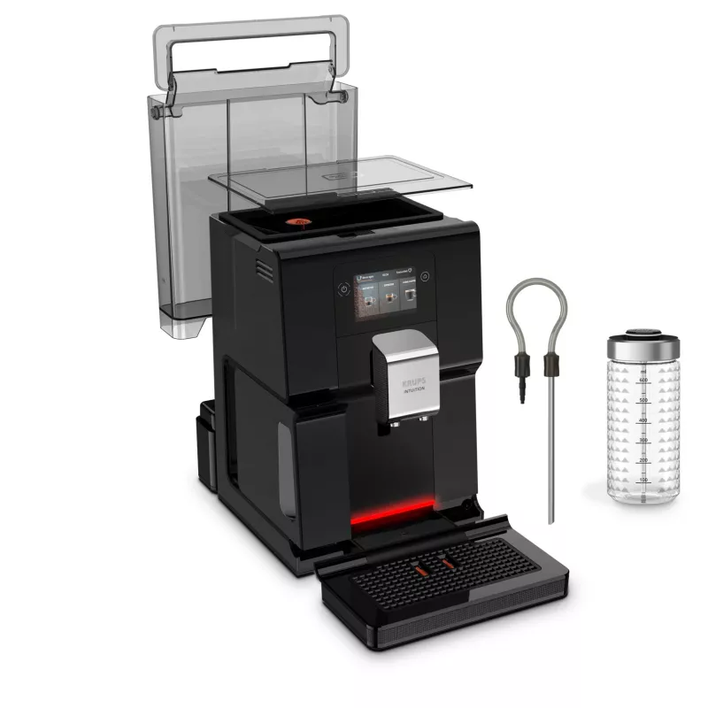 Krups Intuition Preference EA8738 Kaffeevollautomat, 3 l, Schwarz