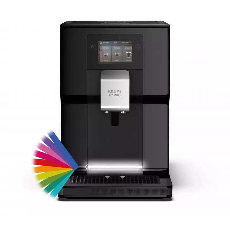 Krups Intuition Preference EA8738 Kaffeevollautomat, 3 l, Schwarz