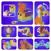 Bauset MEGA BLOKS Move 'n Groove Caterpillar von MATTEL — 30 Teile, Kunststoff, mehrfarbig, ab 1 Jahr