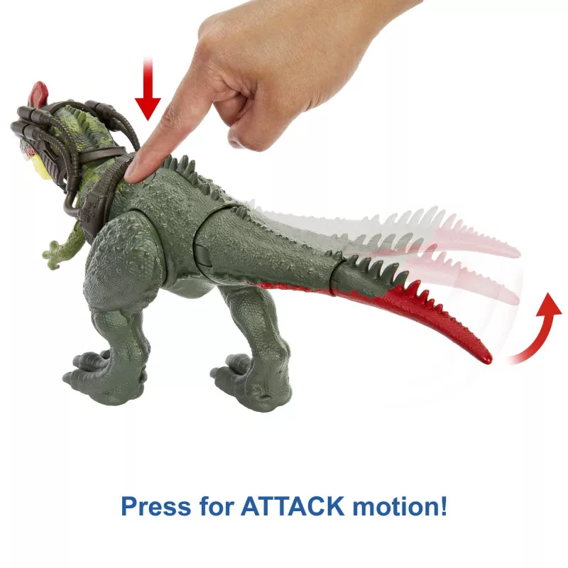 Jurassic World GIGANTIC TRACKERS Sinotyrannus Grün Rot Kunststoff 4+