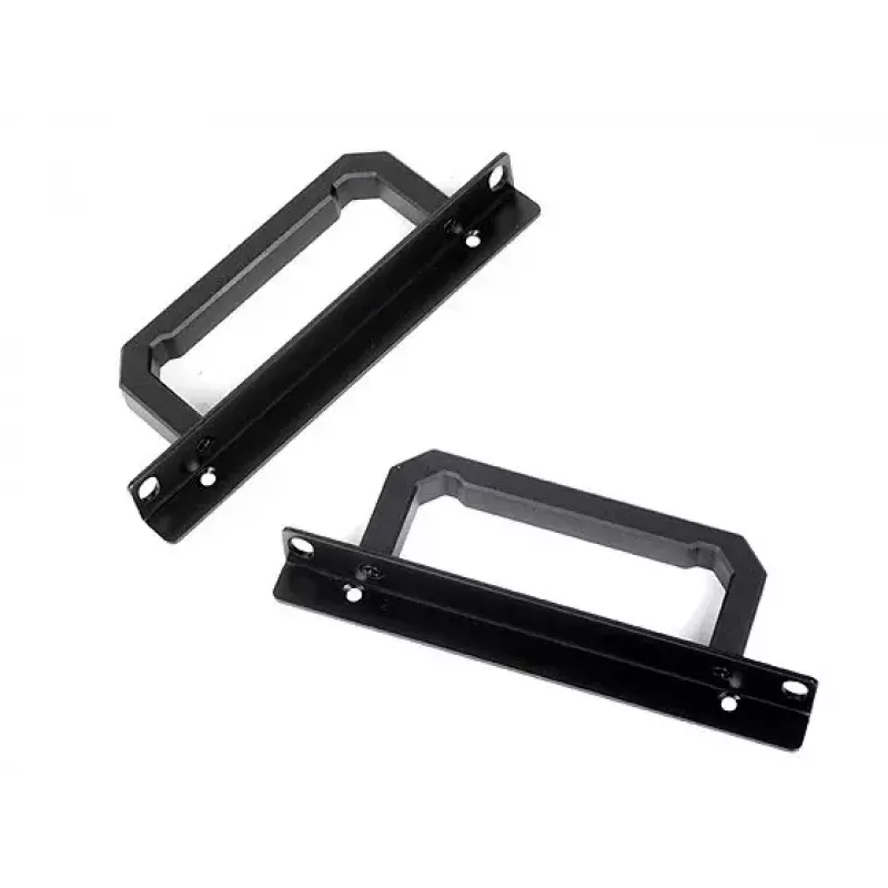 SilverStone SST-RA02B Rack-Einbausatz für GD07/GD08/GD09/GD10 Gehäuse, Schwarz