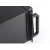 SilverStone SST-RA02B Rack-Einbausatz für GD07/GD08/GD09/GD10 Gehäuse, Schwarz