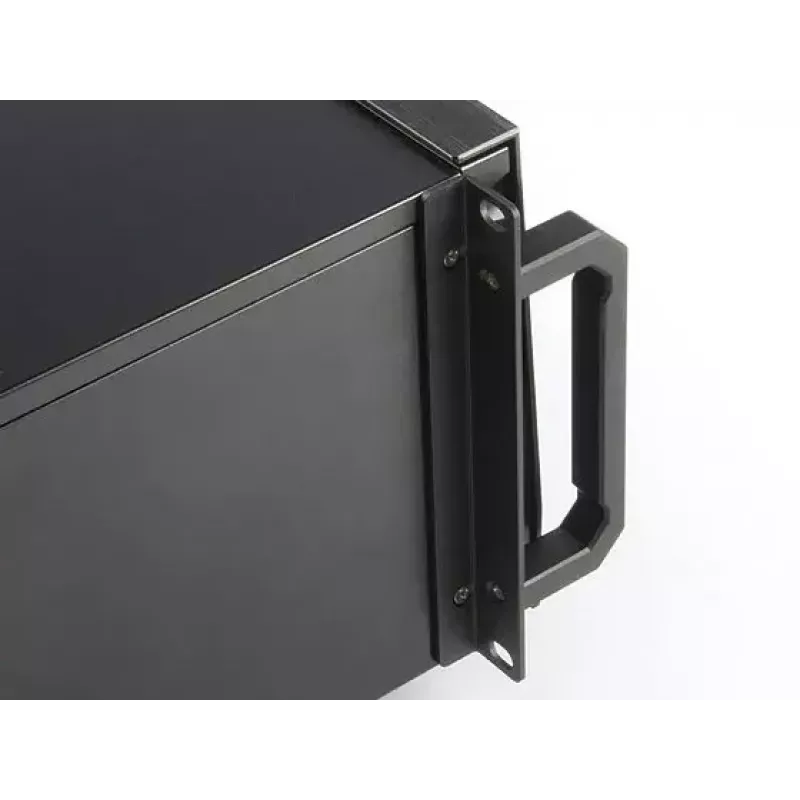 SilverStone SST-RA02B Rack-Einbausatz für GD07/GD08/GD09/GD10 Gehäuse, Schwarz