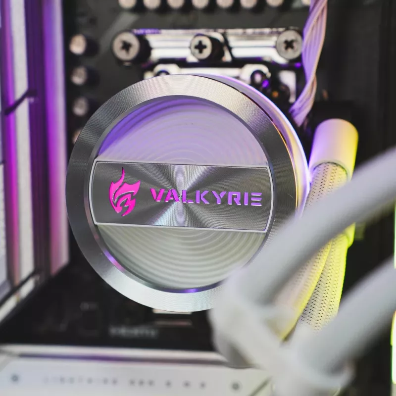 VALKYRIE All-in-One-Flüssigkeitskühler Dragonfang 360 ARGB Weiß