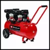 Einhell TE-AC 50 Silent 4020620 Luftkompressor, 1500 W, 50 l, 8 bar, rot/schwarz