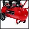Einhell TE-AC 50 Silent 4020620 Luftkompressor, 1500 W, 50 l, 8 bar, rot/schwarz