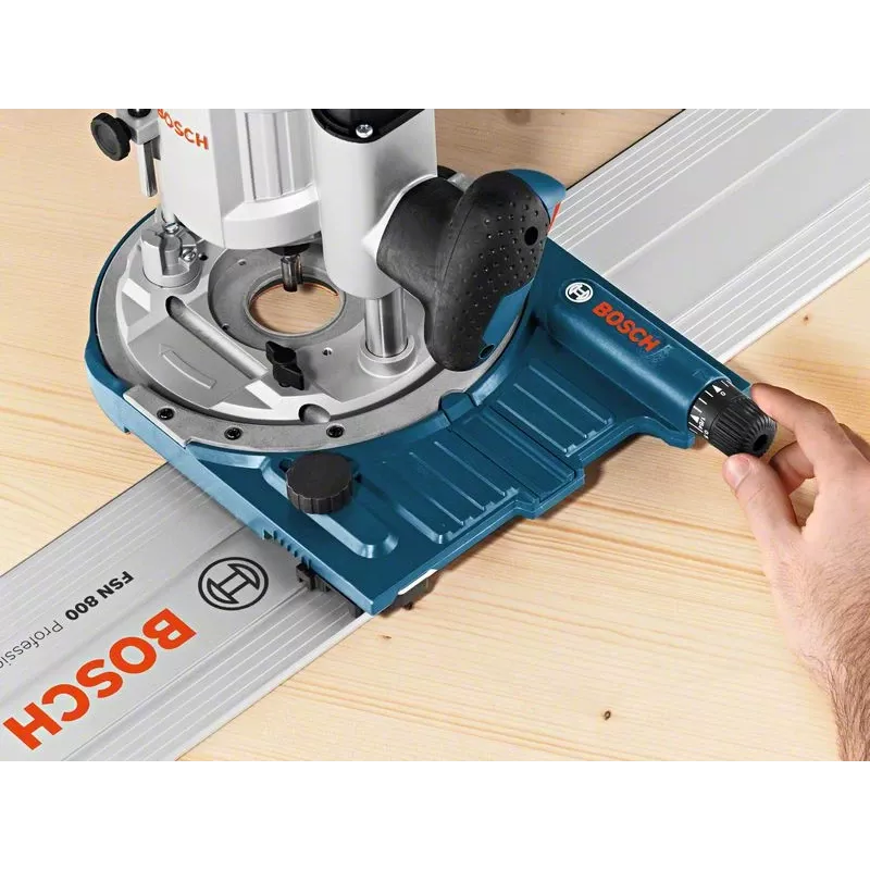 Bosch Professional FSN OFA 1600Z0000G Führungsschienenadapter für Oberfräsen, Aluminium, blau