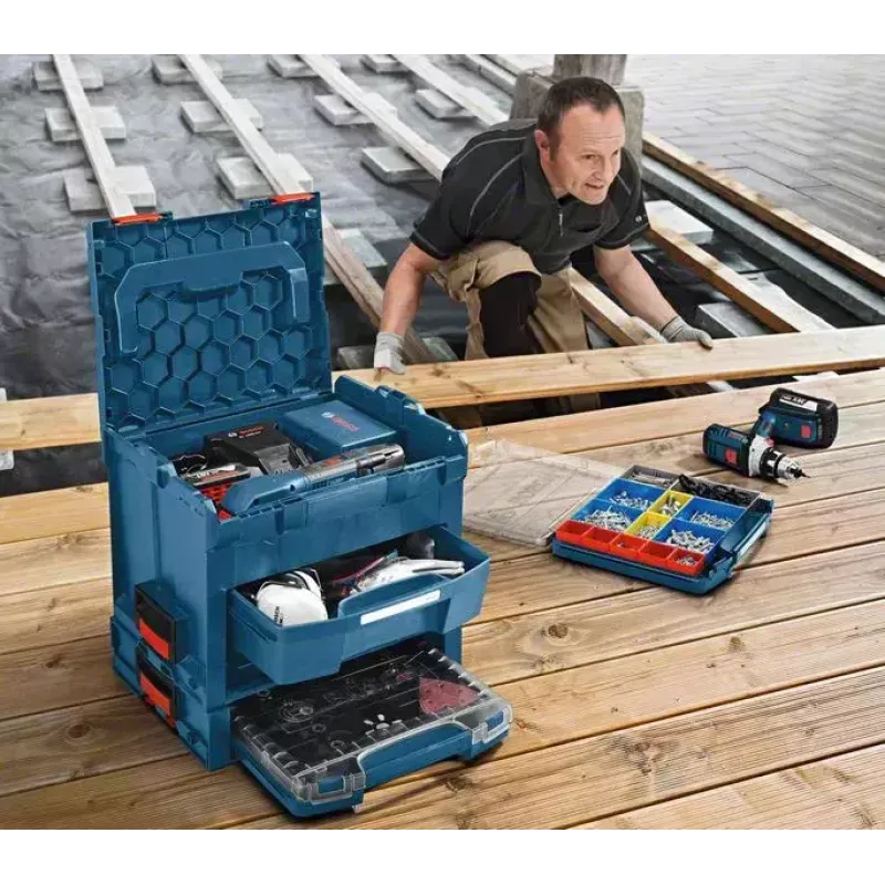 Bosch 1600A002UJ L-BOXX Einlage für GTR 30 CE, für L-BOXX 136, Kunststoff, schwarz