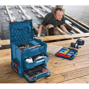 Bosch 1600A002V0 L-BOXX Einlage für GSC 12V-13 / GWI 12V-5, für L-BOXX 102, schwarz