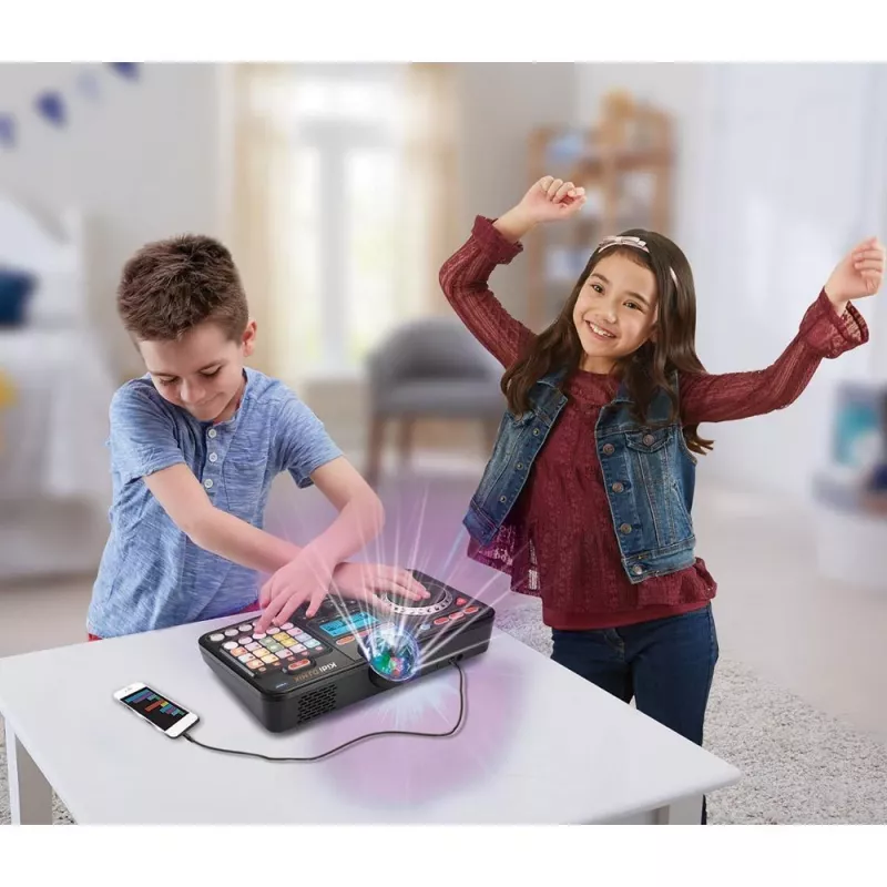 VTech Kidi DJ Mix 80-547304 Musikspielzeug, DJ-Konsole, ab 6 Jahren, AA, mehrfarbig