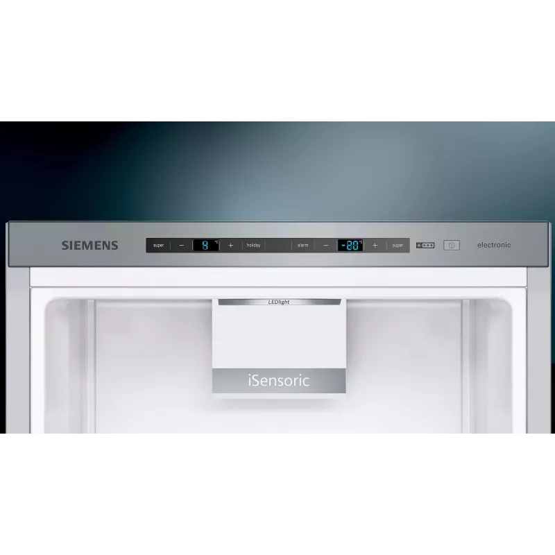 Siemens iQ500 KG39EAICA Kühl-Gefrierkombination Standgerät 343 L Silber