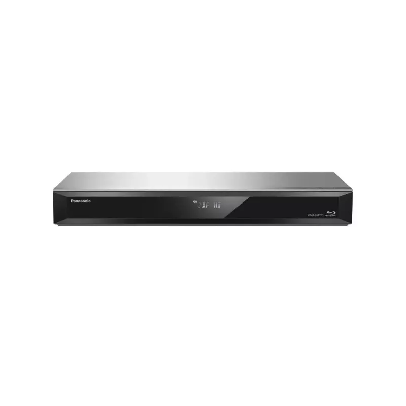 Panasonic DMR-BST765AG 3D Blu-ray-Rekorder mit 500-GB-Festplatte, Silber/Schwarz