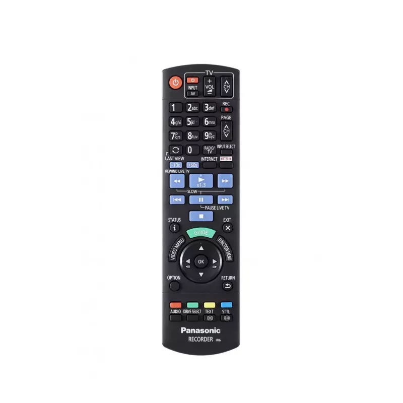 Panasonic DMR-BST765AG 3D Blu-ray-Rekorder mit 500-GB-Festplatte, Silber/Schwarz