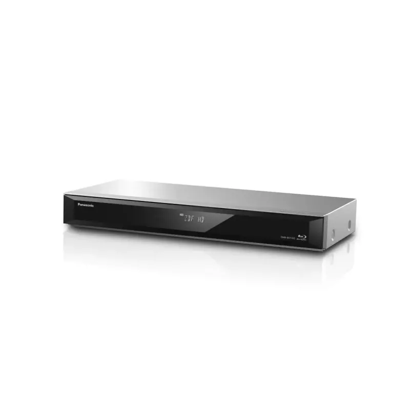 Panasonic DMR-BST765AG 3D Blu-ray-Rekorder mit 500-GB-Festplatte, Silber/Schwarz