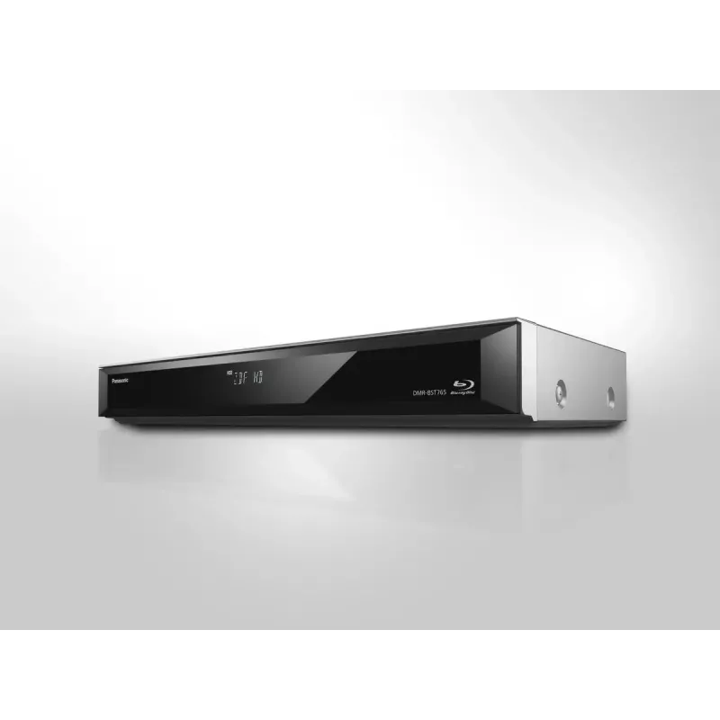 Panasonic DMR-BST765AG 3D Blu-ray-Rekorder mit 500-GB-Festplatte, Silber/Schwarz