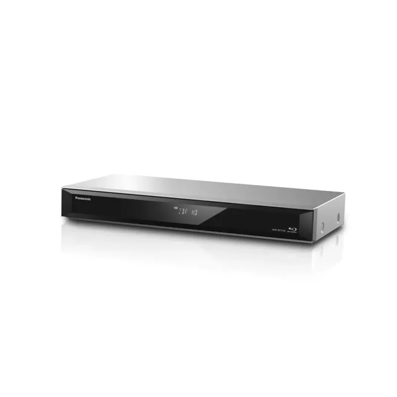 Panasonic DMR-BST765AG 3D Blu-ray-Rekorder mit 500-GB-Festplatte, Silber/Schwarz