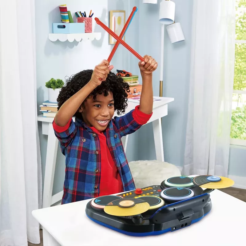 VTech Kidimagic DJ Drums 80-572604 Musikspielzeug, 6-12 Jahre
