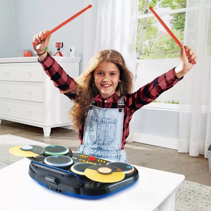 VTech Kidimagic DJ Drums 80-572604 Musikspielzeug, 6-12 Jahre