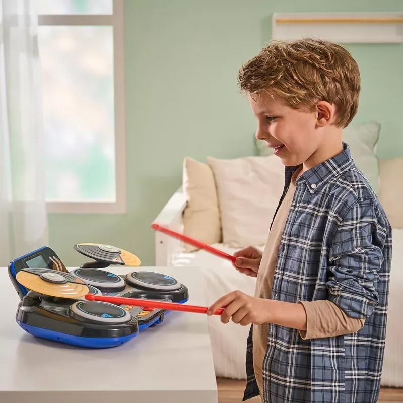 VTech Kidimagic DJ Drums 80-572604 Musikspielzeug, 6-12 Jahre