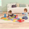 Tut Tut Baby Flitzer Rennstrecke – interaktives Set mit Anschiebefahrzeug