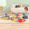 Tut Tut Baby Flitzer Rennstrecke – interaktives Set mit Anschiebefahrzeug