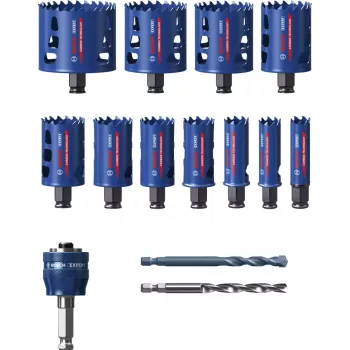Bosch 2 608 900 447 Expert Tough Material Lochsägenset, 14-teilig, 20–76 mm