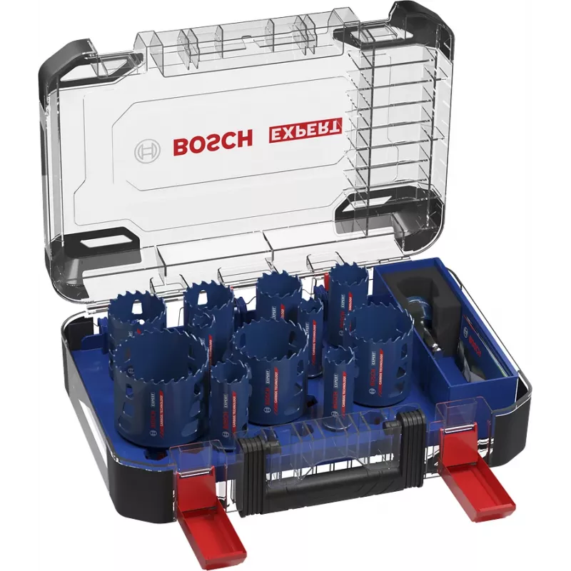 Bosch 2 608 900 447 Expert Tough Material Lochsägenset, 14-teilig, 20–76 mm