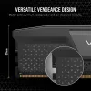 CORSAIR Speicher 64 GB – DDR5 (2x32 GB) DRAM 6600 MT/s CL32 Speicherkit – schwarz Vengeance