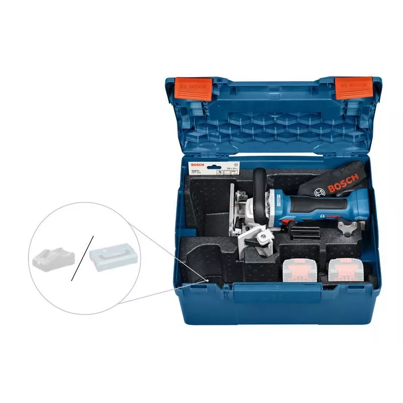 Bosch GFF 18V-22 Professional Akku-Flachdübelfräse, Solo