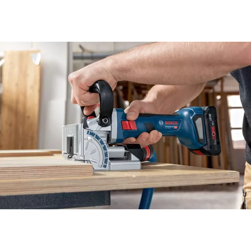 Bosch GFF 18V-22 Professional Akku-Flachdübelfräse, Solo