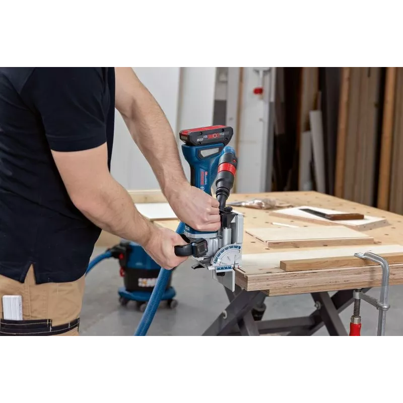 Bosch GFF 18V-22 Professional Akku-Flachdübelfräse, Solo