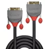 Lindy 10m DVI-D Dual Link Kabel, Anthra Line, 10 m, DVI-D, DVI-D, Stecker, Stecker, Schwarz
