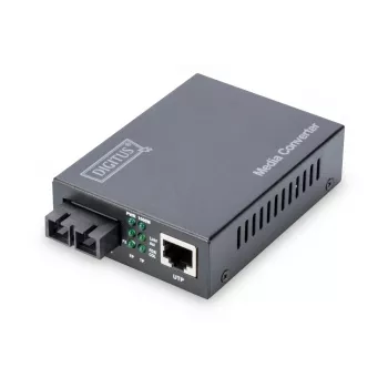DIGITUS Professional Gigabit Medienkonverter, RJ45 / SC (DN-82121-1)