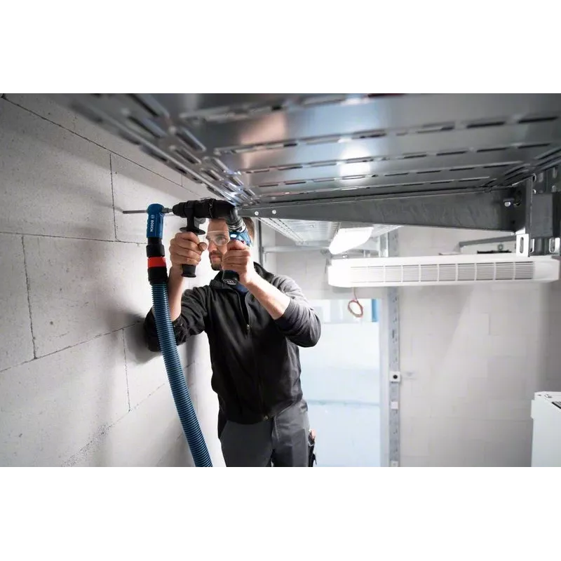 Bosch GFA 12-H Professional 1600A024LN FlexiClick Bohrhammeraufsatz, SDS-plus, mit Tiefenanschlag und Zusatzhandgriff, für GSR 12V-15 FC / 12V-35 FC, schwarz