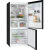 Bosch Serie 8 KGP86AXB0N Standgerät Kühl-Gefrierkombination, 621 l (419 l Kühlteil + 202 l Gefrierteil), Energieeffizienzklasse B, 186 cm, Home Connect, Edelstahl schwarz