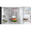 Bosch Serie 8 KGP86AXB0N Standgerät Kühl-Gefrierkombination, 621 l (419 l Kühlteil + 202 l Gefrierteil), Energieeffizienzklasse B, 186 cm, Home Connect, Edelstahl schwarz