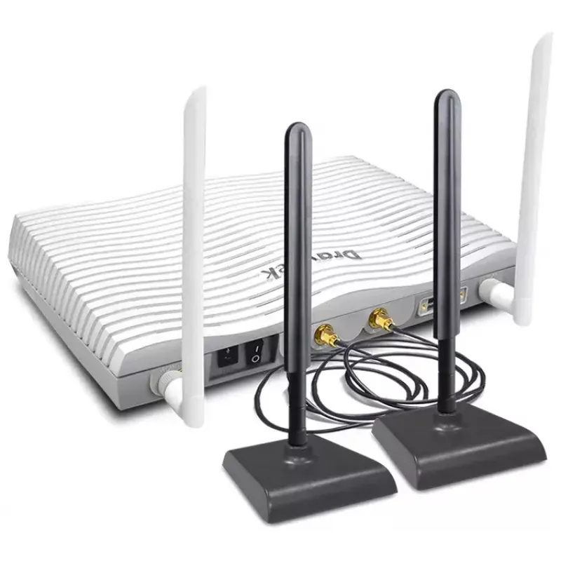 DrayTek Vigor 2866L LTE/VDSL2/ADSL2/G.Fast Router, Dual-Band-WLAN (2,4/5 GHz), Gigabit Ethernet, 4G, weiß