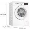 Bosch Serie 6 WUU28T22 Waschmaschine, Frontlader, 9 kg, 1351 U/min, Energieeffizienzklasse A, weiß
