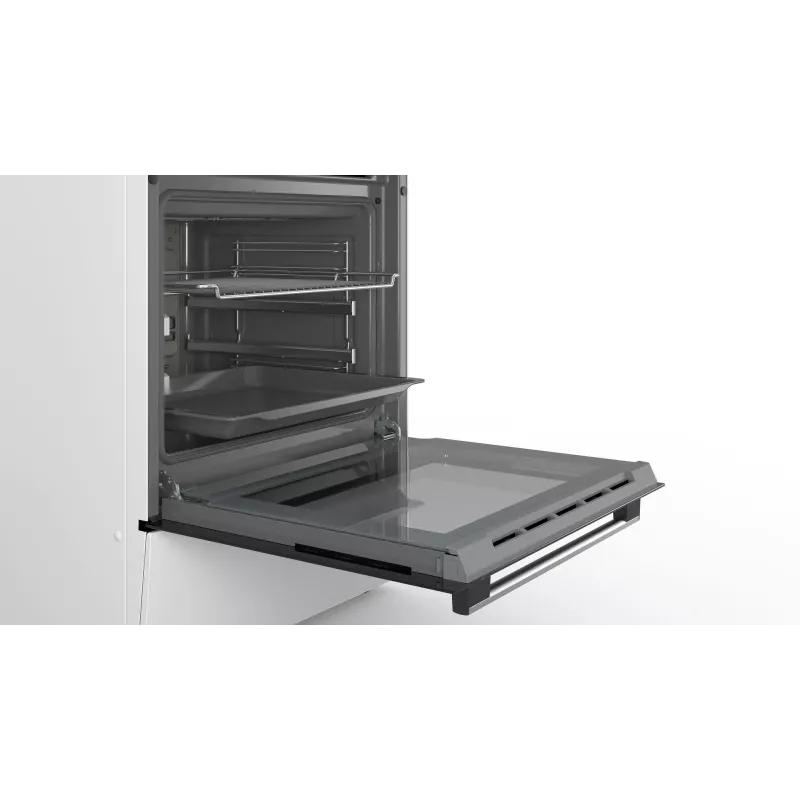 Bosch Serie 4 HKR39C220 Herd Freistehender Herd Elektro-Keramikkochfeld Weiß