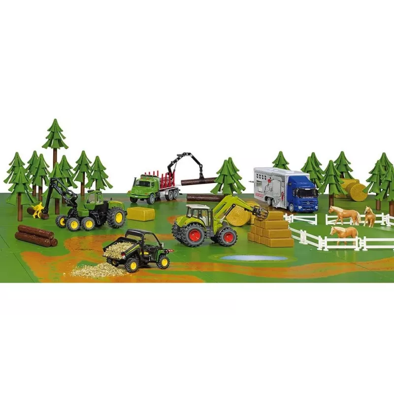 SIKU WORLD Feldwege und Wald, Spielkulisse (10569900000)