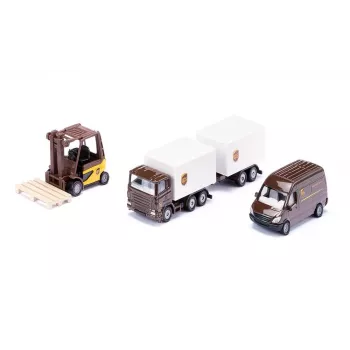 Siku Super 6324 DHL Geschenkset, Spielzeugmodellfahrzeuge