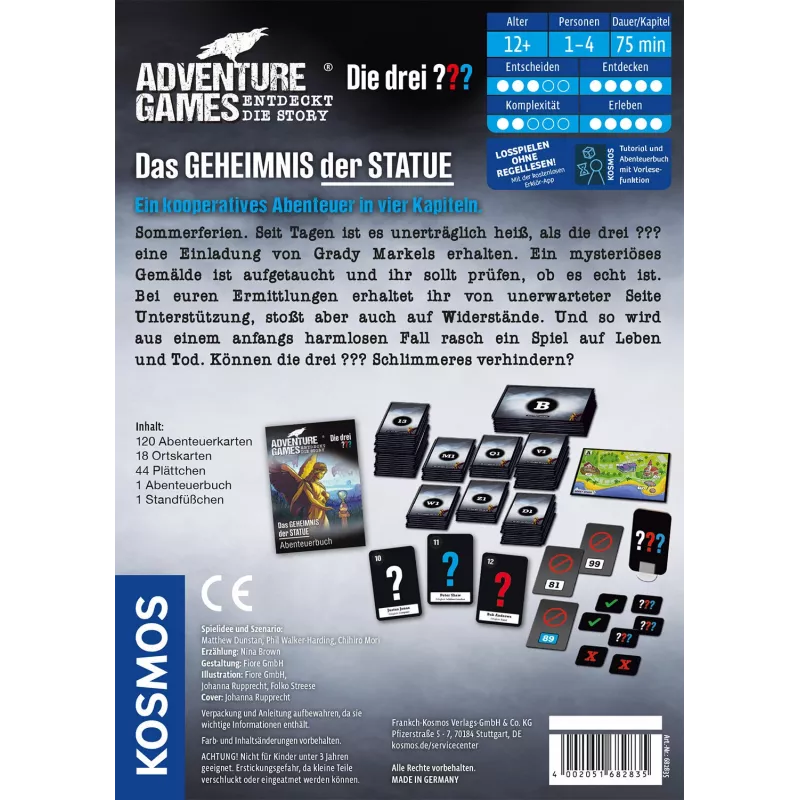Kosmos FKS6828350 Brett-/Kartenspiel Brettspiel Reise/Abenteuer