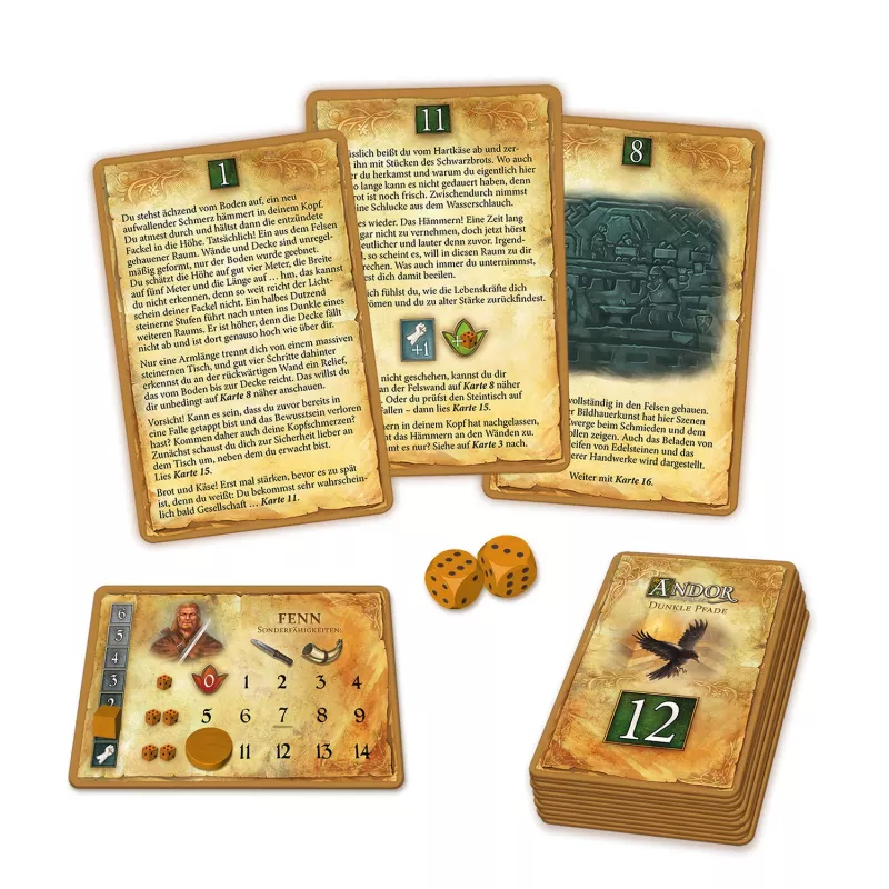 Kosmos Andor StoryQuest Brettspiel Familie