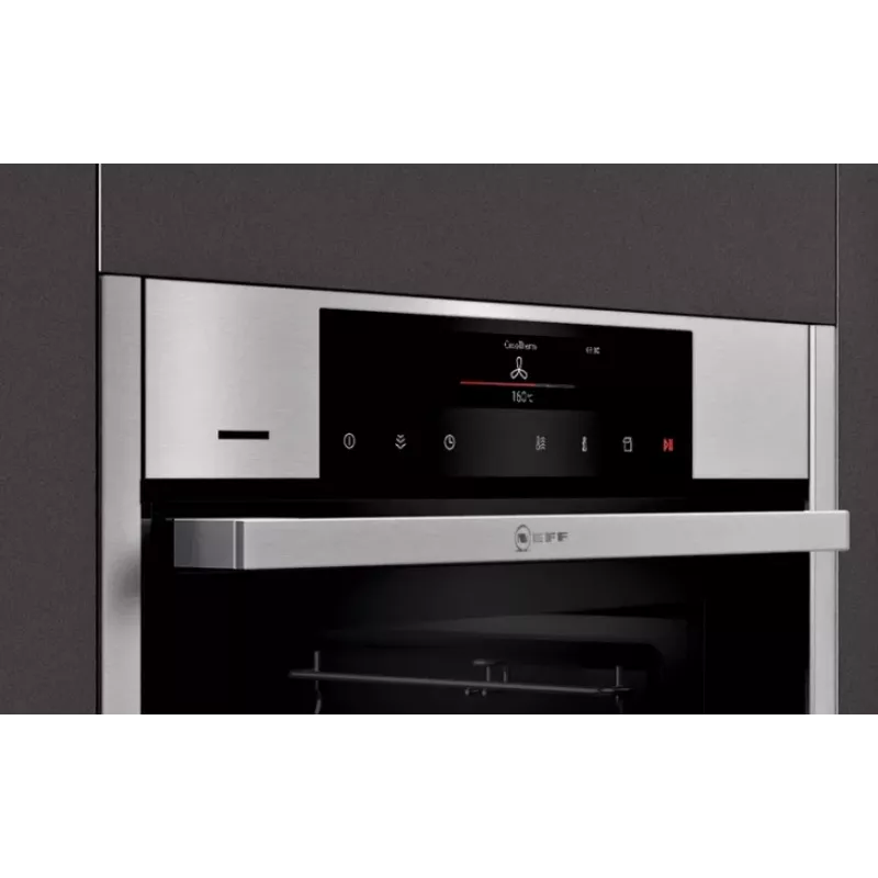 Neff N90 71 L Schwarz, Edelstahl